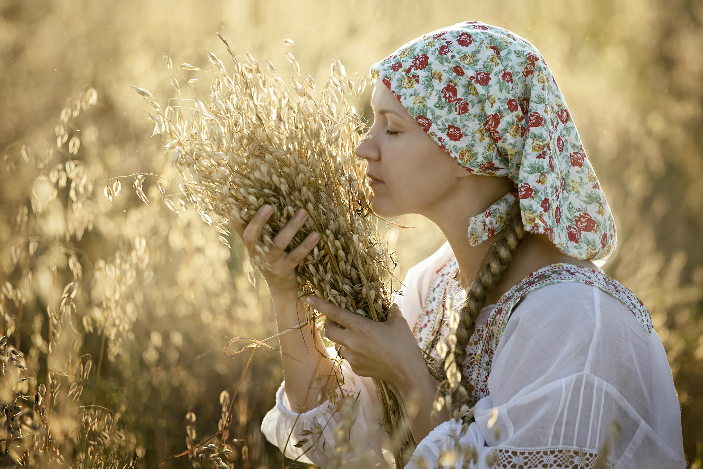 Photo Women in Slavic costumes in Veracruz